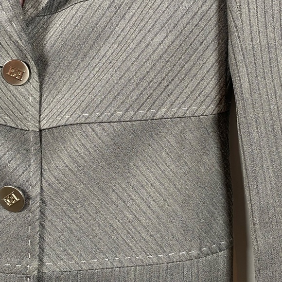 ESCADA Gray Suit SZ 6 - Picture 6 of 9